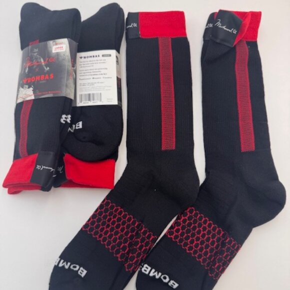 Bombas 4-Pack Mens Muhammad Ali x Championship Calf Socks Size Large - Picture 2 of 3